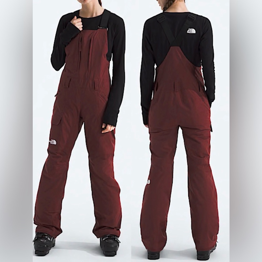 NEW The North Face Freedom Insulated Bib Snow Pants sumac sz XL
